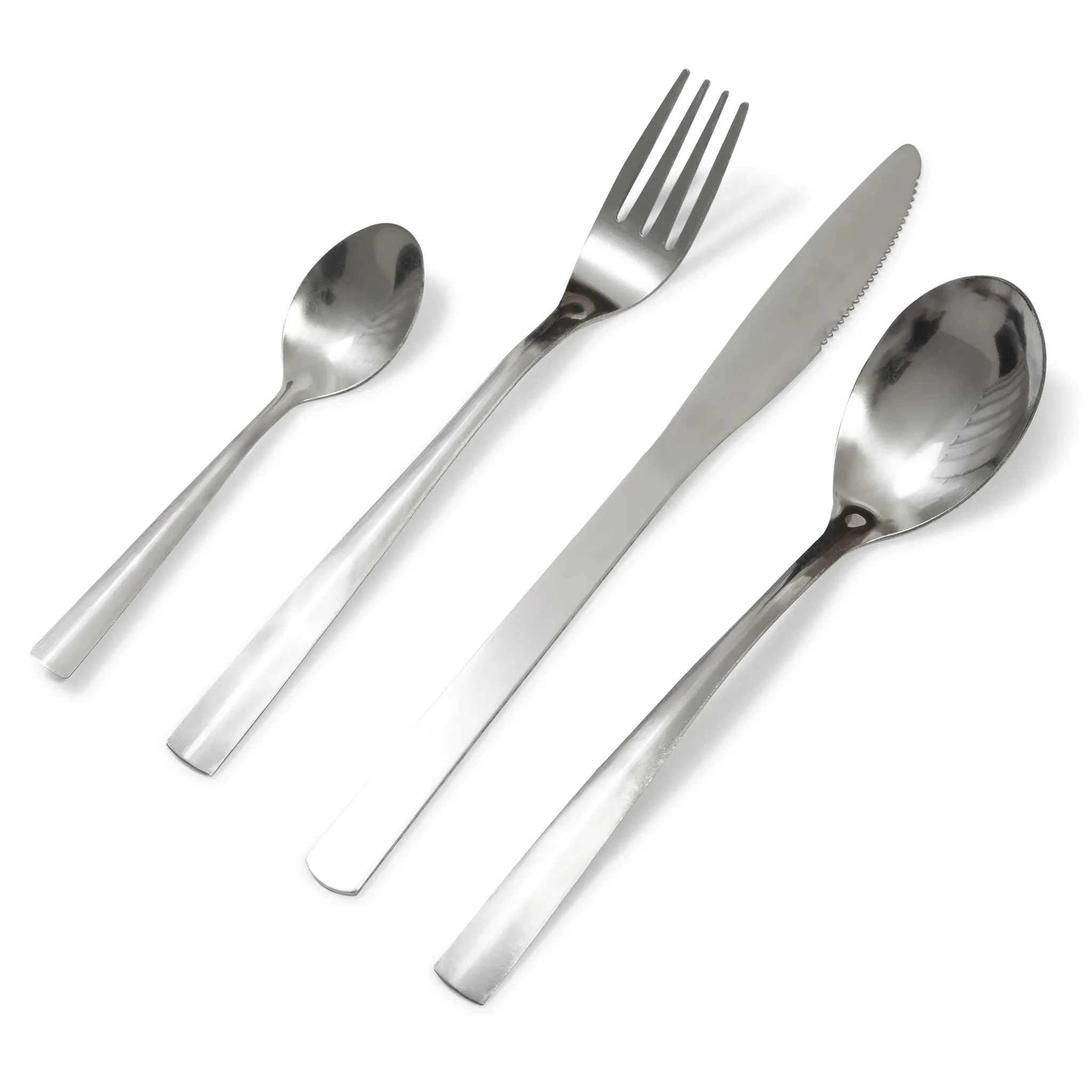 Stainless Steel 1 Person Cutlery Set - 4 Pieces
