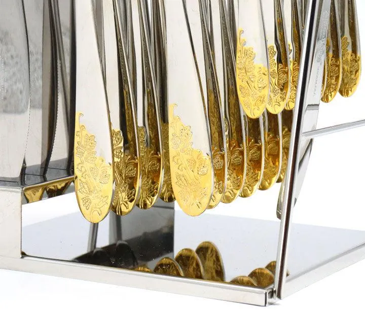 Stainless Steel Cutlery Set Of 26 Piecest