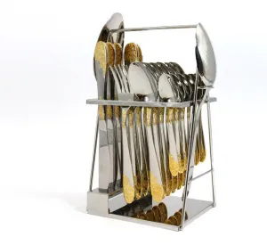 Stainless Steel Cutlery Set Of 26 Piecest