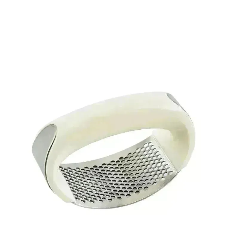 Stainless Steel Garlic Masher Garlic Press Household Manual Curve Fruit Vegetable Tools Kitchen Gadgets