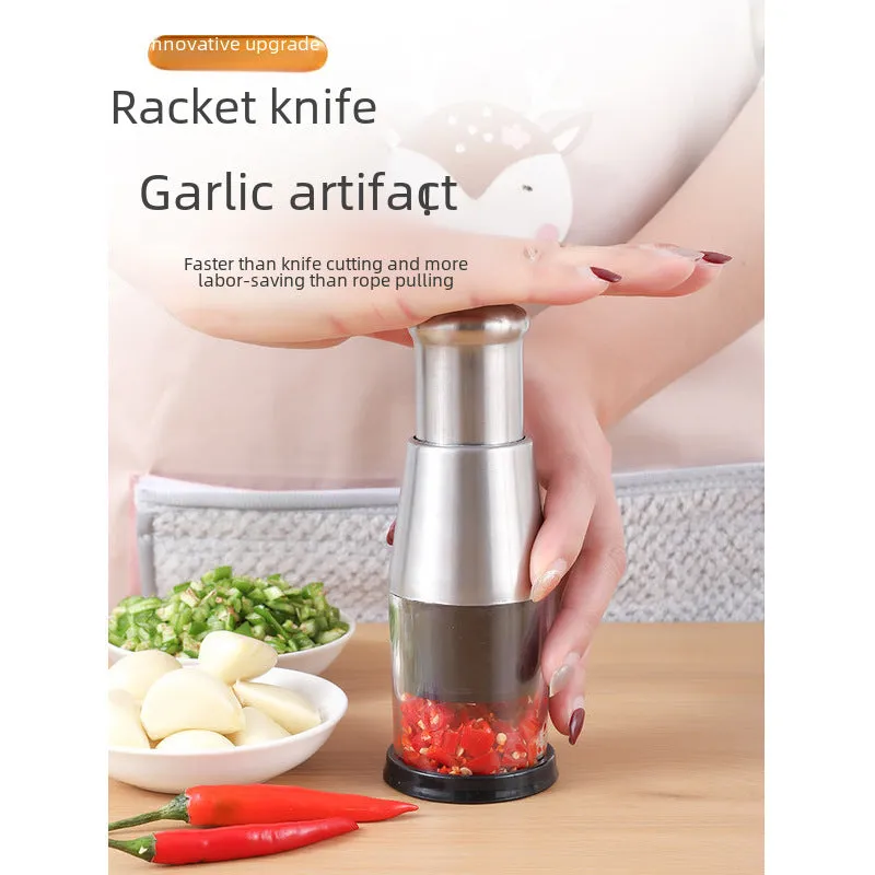 Stainless Steel Garlic Press