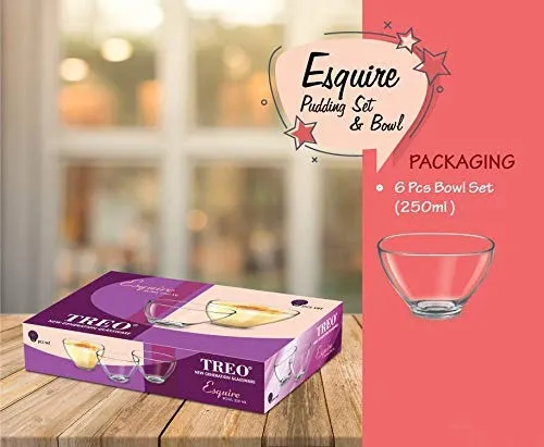 Treo Esquire Bowl Set of 6, 250 ml