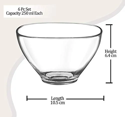 Treo Esquire Bowl Set of 6, 250 ml