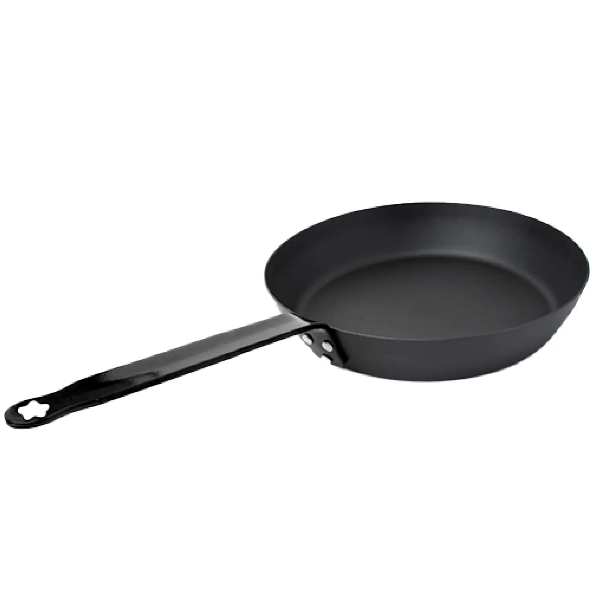 UMAI Carbon Steel Pan (24cm) | Pre-Seasoned Frying Pan Non Stick | Gas & Induction Cookware | Omelette Pan | Fish Fry Pan | Frypan Non Stick | Pan for Cooking (Black)