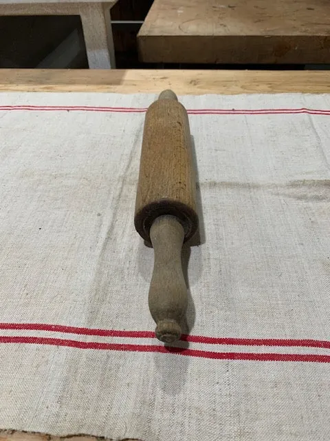 Vintage European  Wooden Rolling Pin #5402