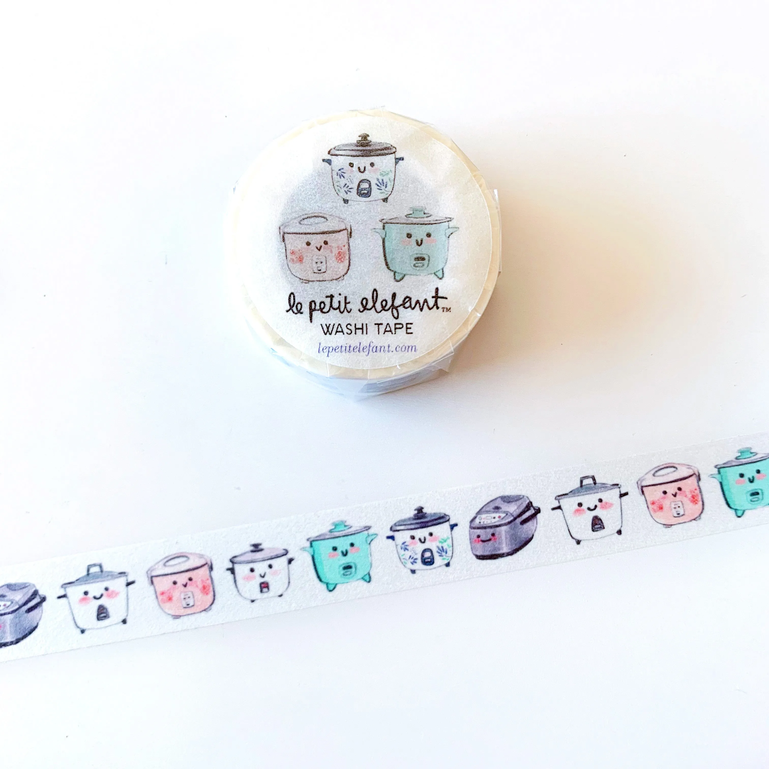Vintage Rice Cooker Washi Tape