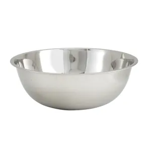 Winco MXB-1300Q 13 Quart Stainless Steel Mixing Bowl with Wide Rim | Denson CFE
