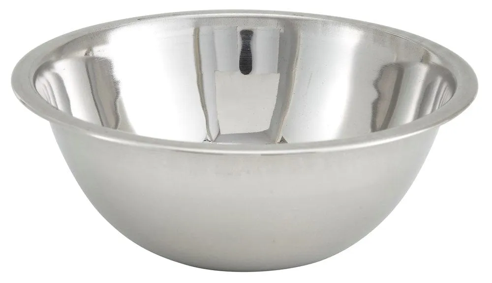 Winco MXB-75Q Stainless Steel Mixing Bowl 0.75 Quart | Denson CFE